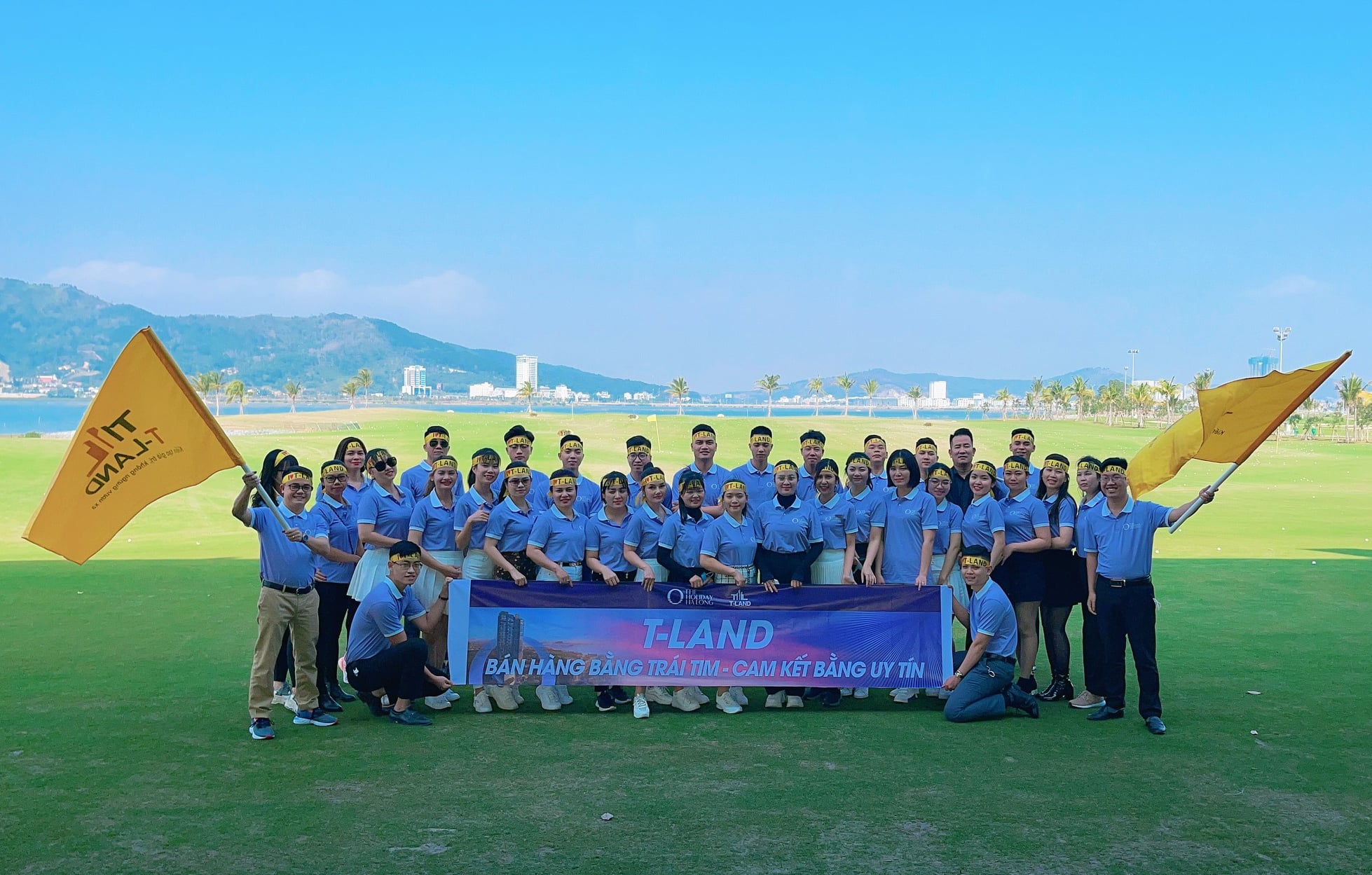 The Holiday Ha Long hân hoan đón hơn 150 chiến binh sales đến tham gia và trải nghiệm Golf tại sân Tuần Châu